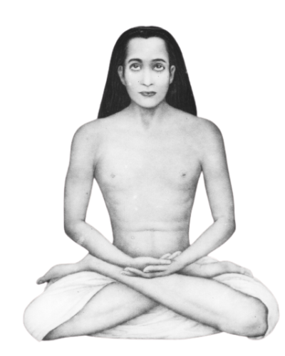 Babaji-full-lotus-posture-black-and-white-removebg-preview